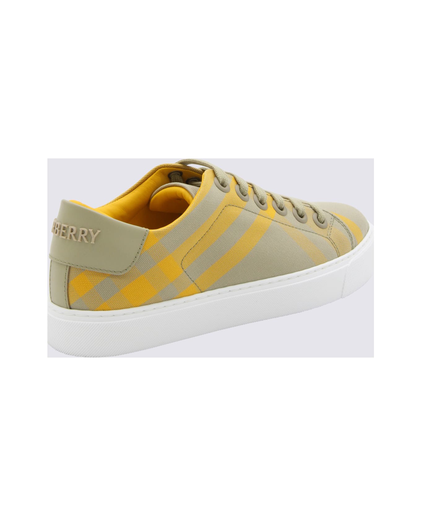 Burberry Hunter Ip Check Canvas Sneakers - HUNTER IP CHECK