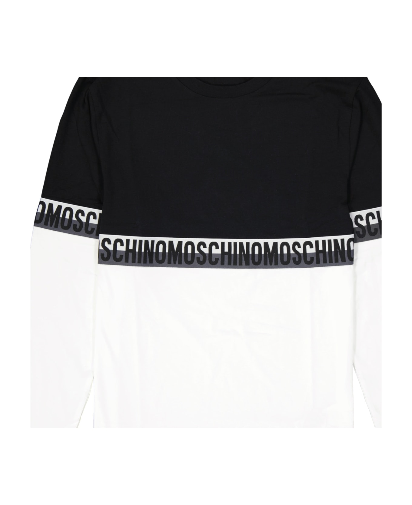 Moschino Underwear Logo Cotton T-shirt - Black
