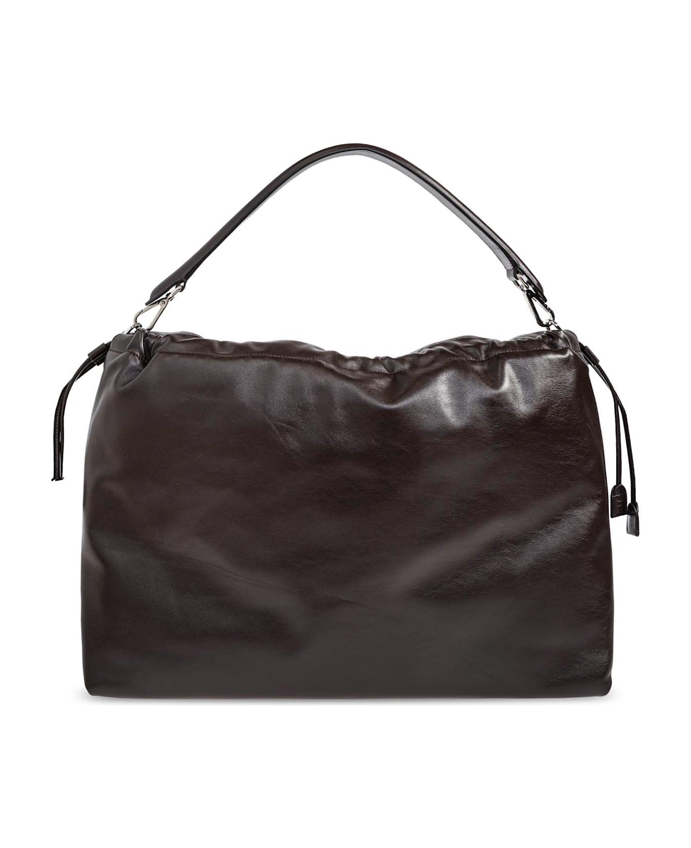 Fendi 'flux Maxi Messenger' Shoulder Bag - A Chocolate Palladio