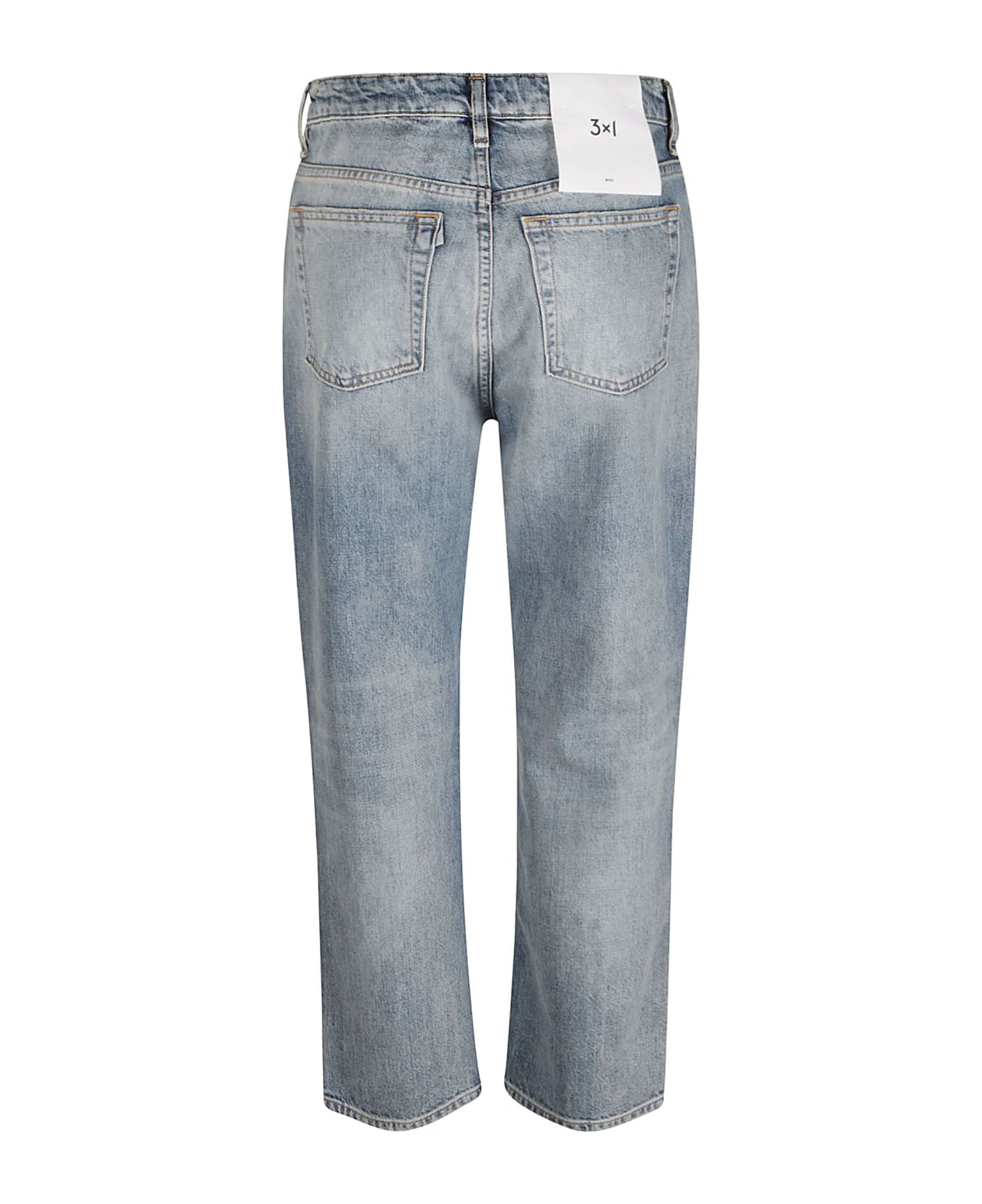 3x1 Buttoned Classic Jeans - Ciel Blue デニム