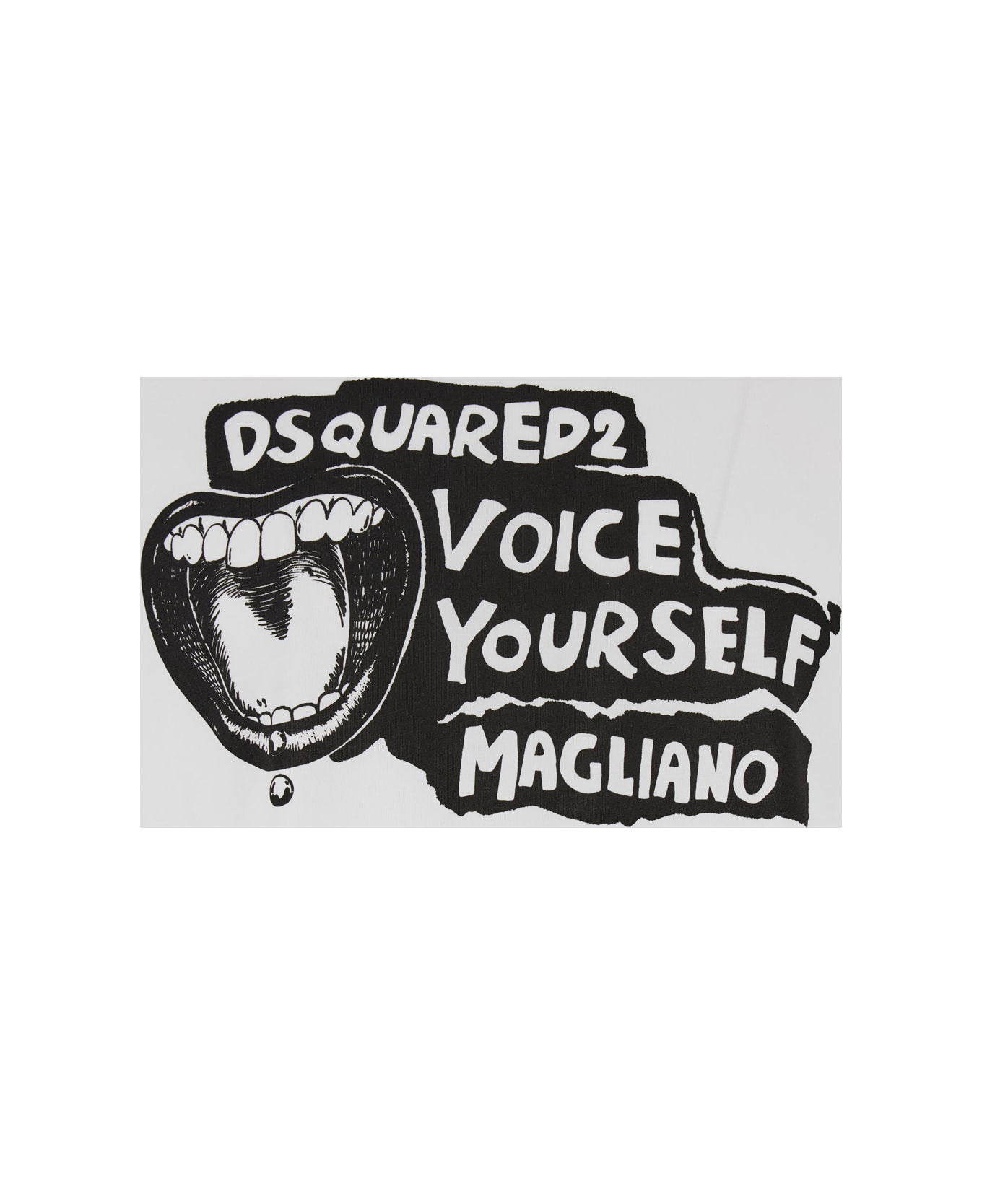Dsquared2 Collaborazione Con Magliano - White