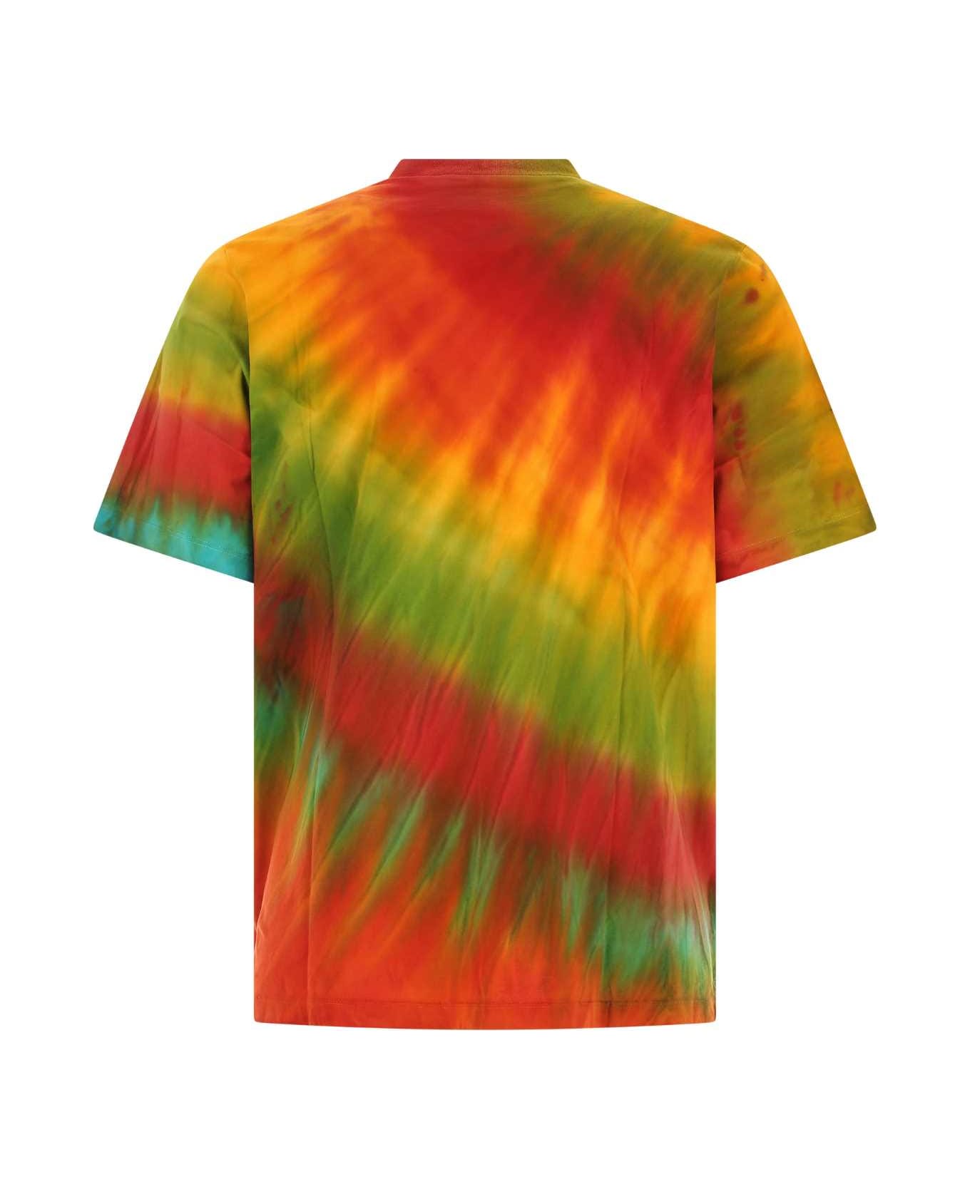 Dsquared2 Multicolor Cotton T-shirt - 963A