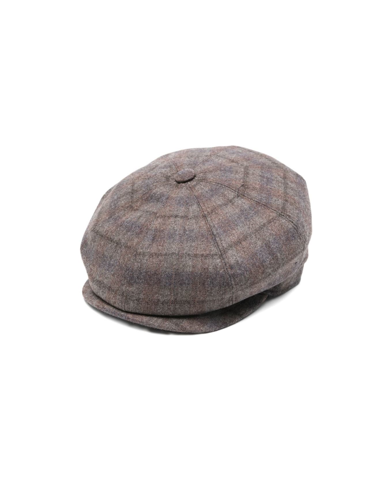 Borsalino Cesare Wool Cap - Grey