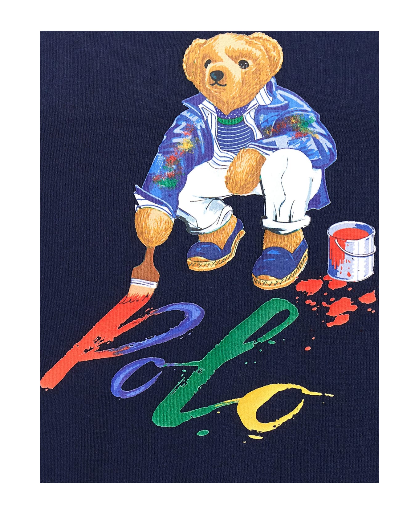 Polo Ralph Lauren 'polo Bear' Hoodie - navy ニットウェア