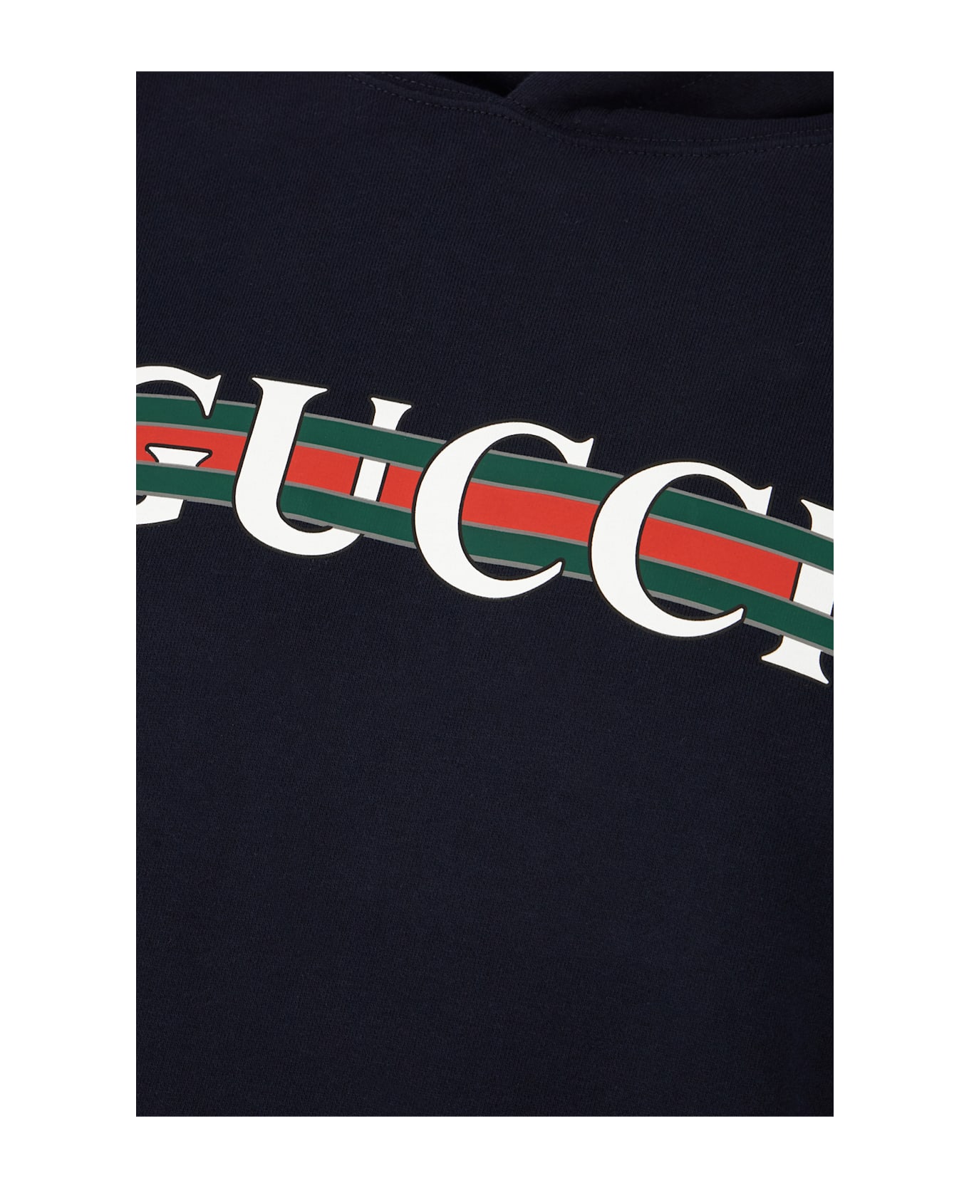 Gucci Midnight Blue Cotton Oversize Sweatshirt - Blu