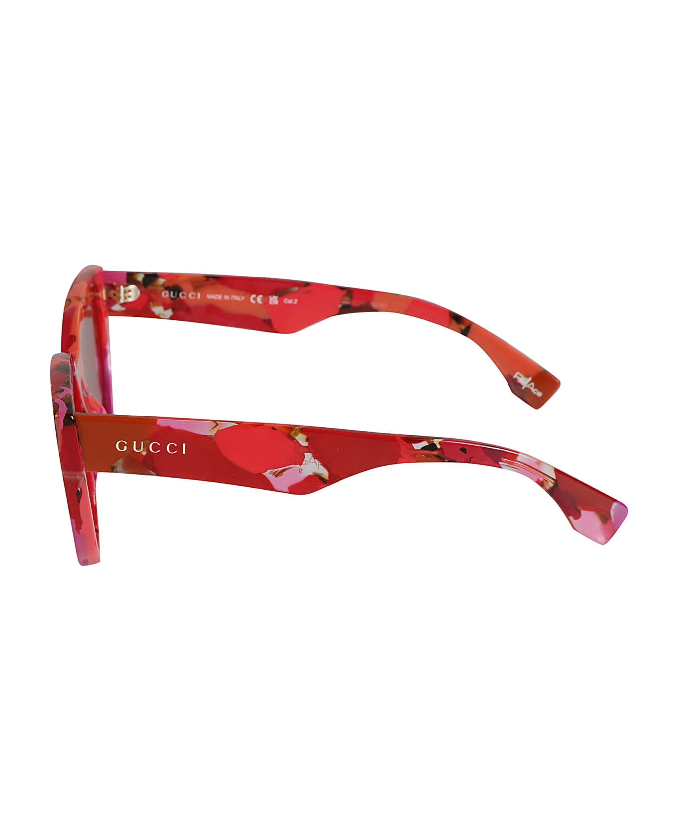 Gucci Eyewear Wayfarer Sunglasses - Red
