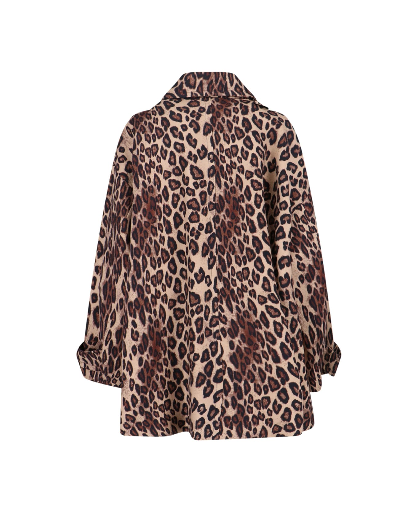 Alberto Biani Virgin Wool Coat - Brown