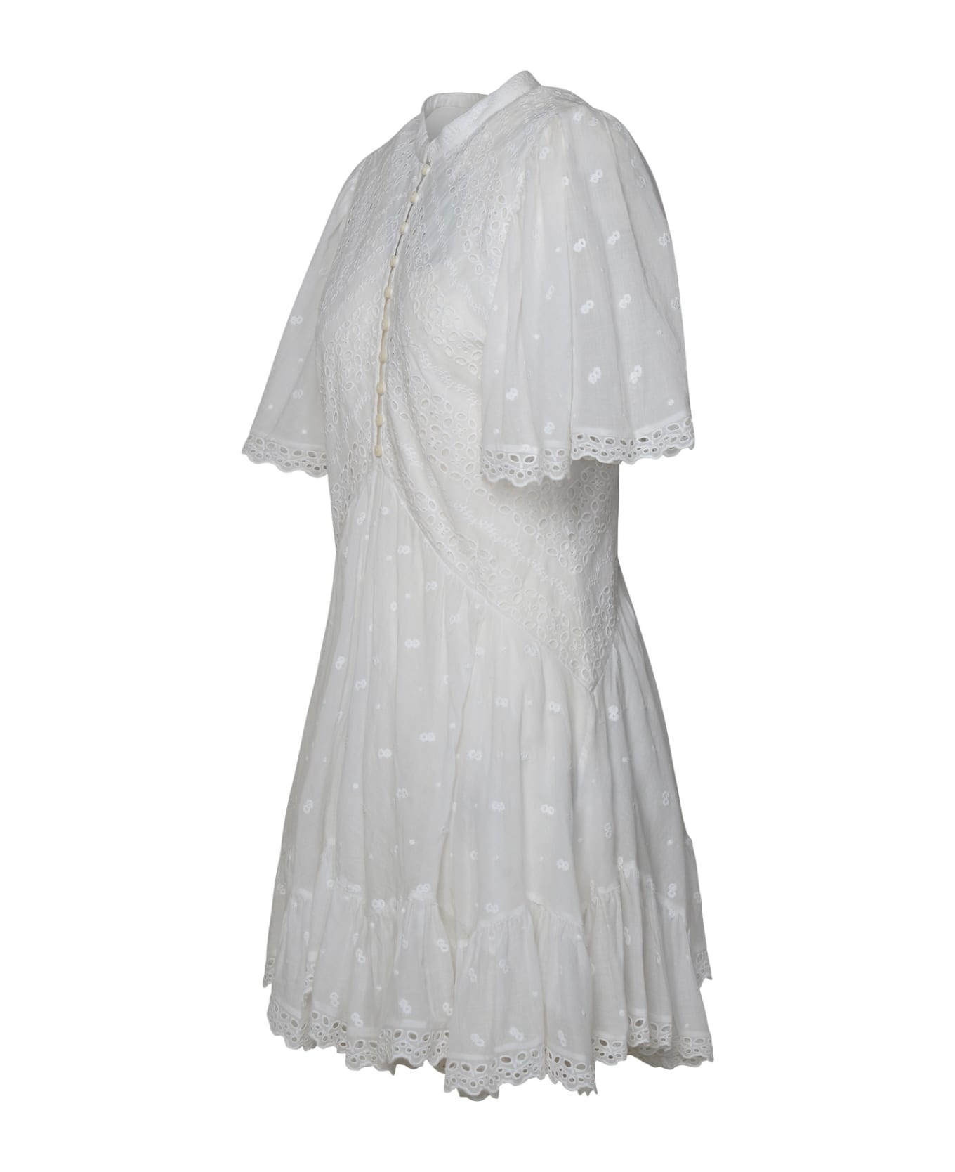 Marant Étoile Cotton Dress - White ワンピース＆ドレス