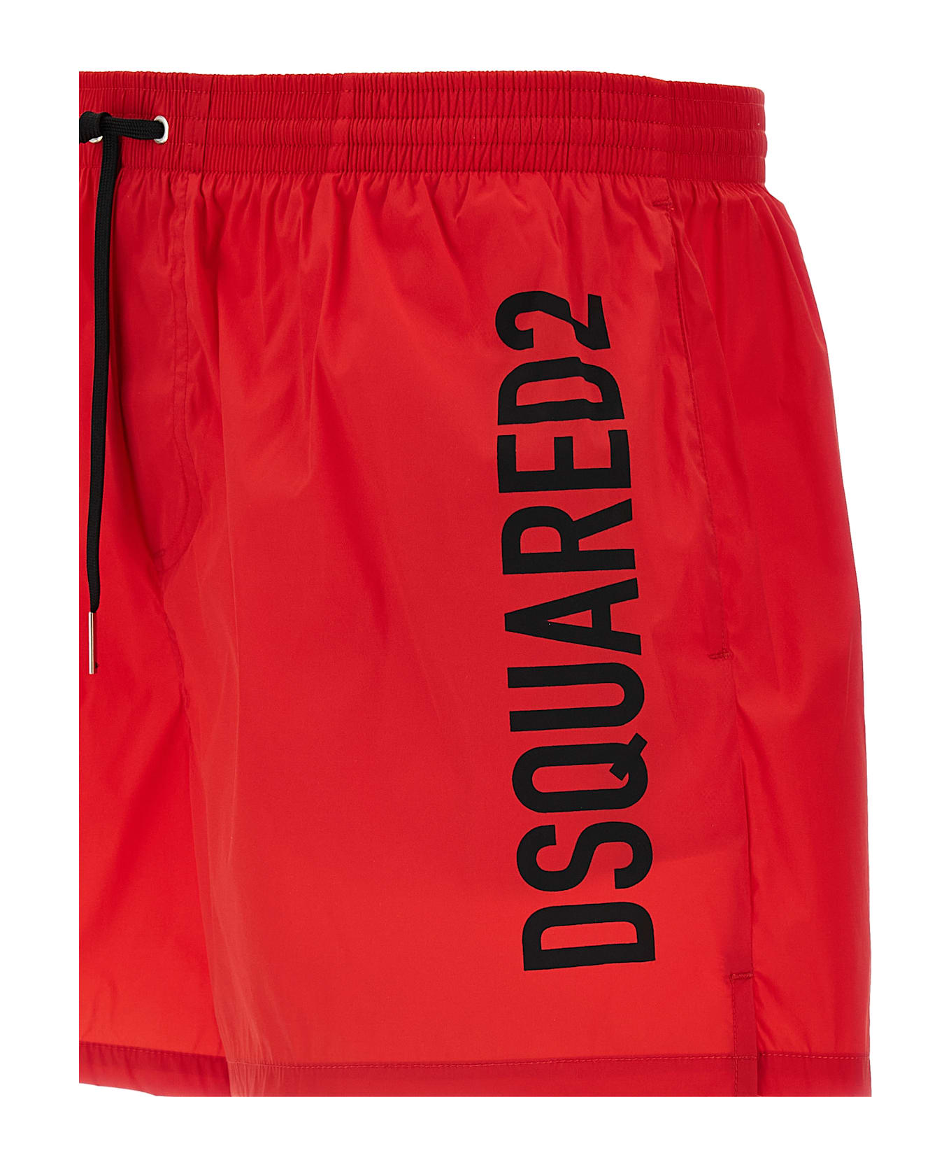 Dsquared2 Midi Boxer Shorts - Red