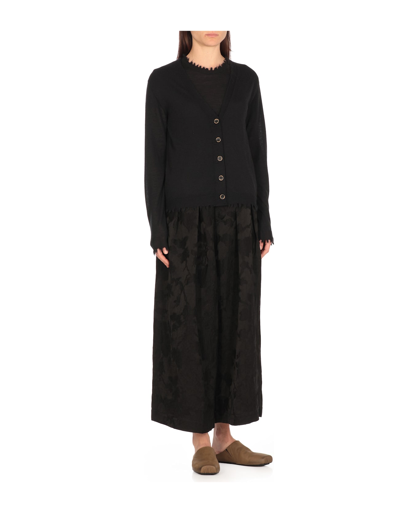 Uma Wang Cashmere Cardigan - Black