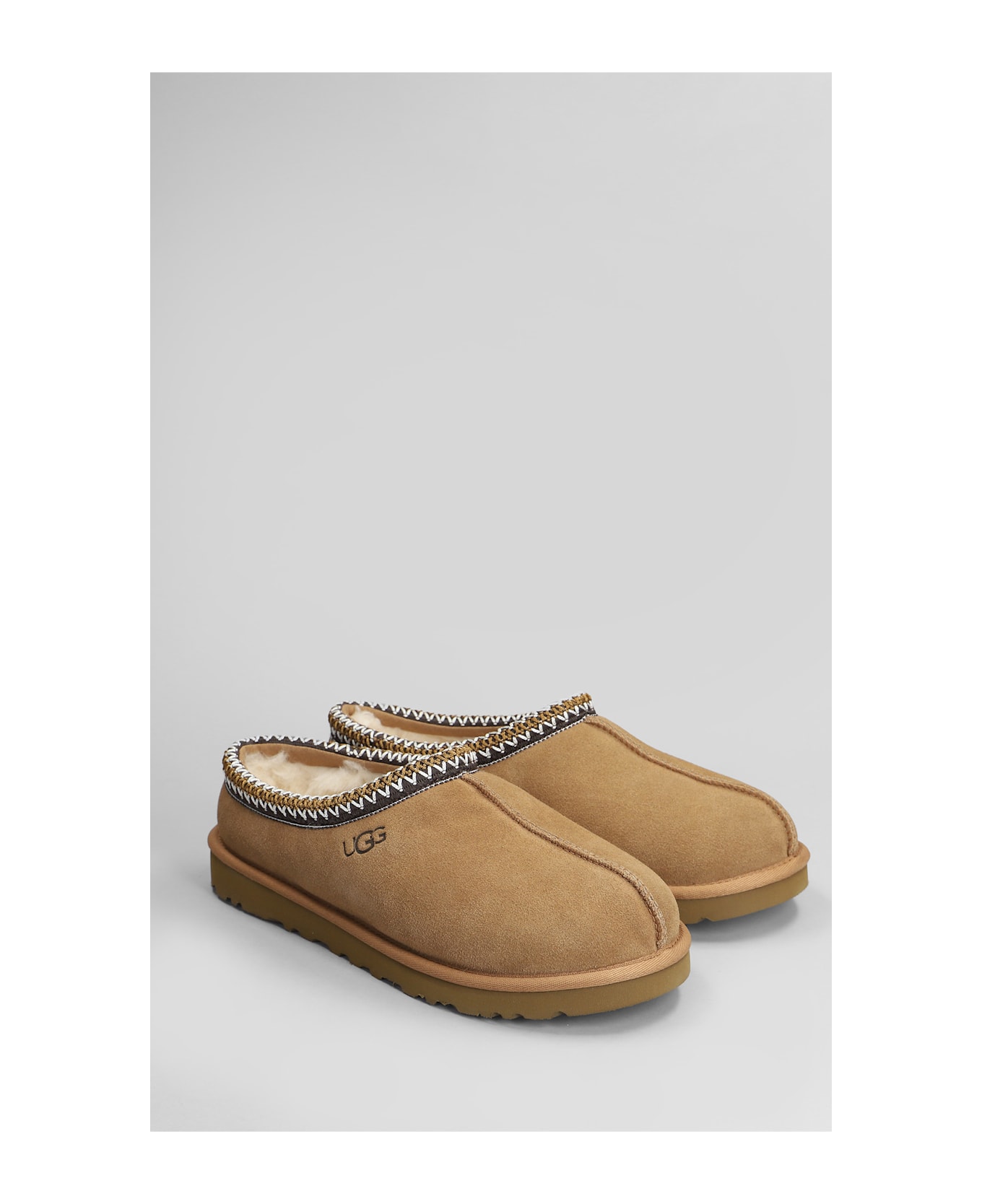UGG Tasman Slipper-mule In Leather Color Suede - leather color
