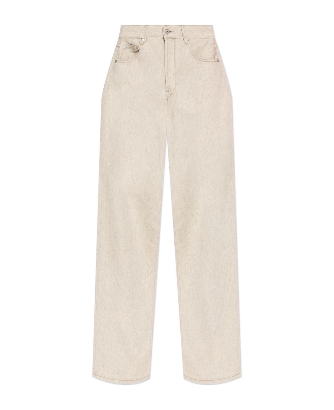 Jacquemus 
droit
 Straight Jeans - NEUTRALS