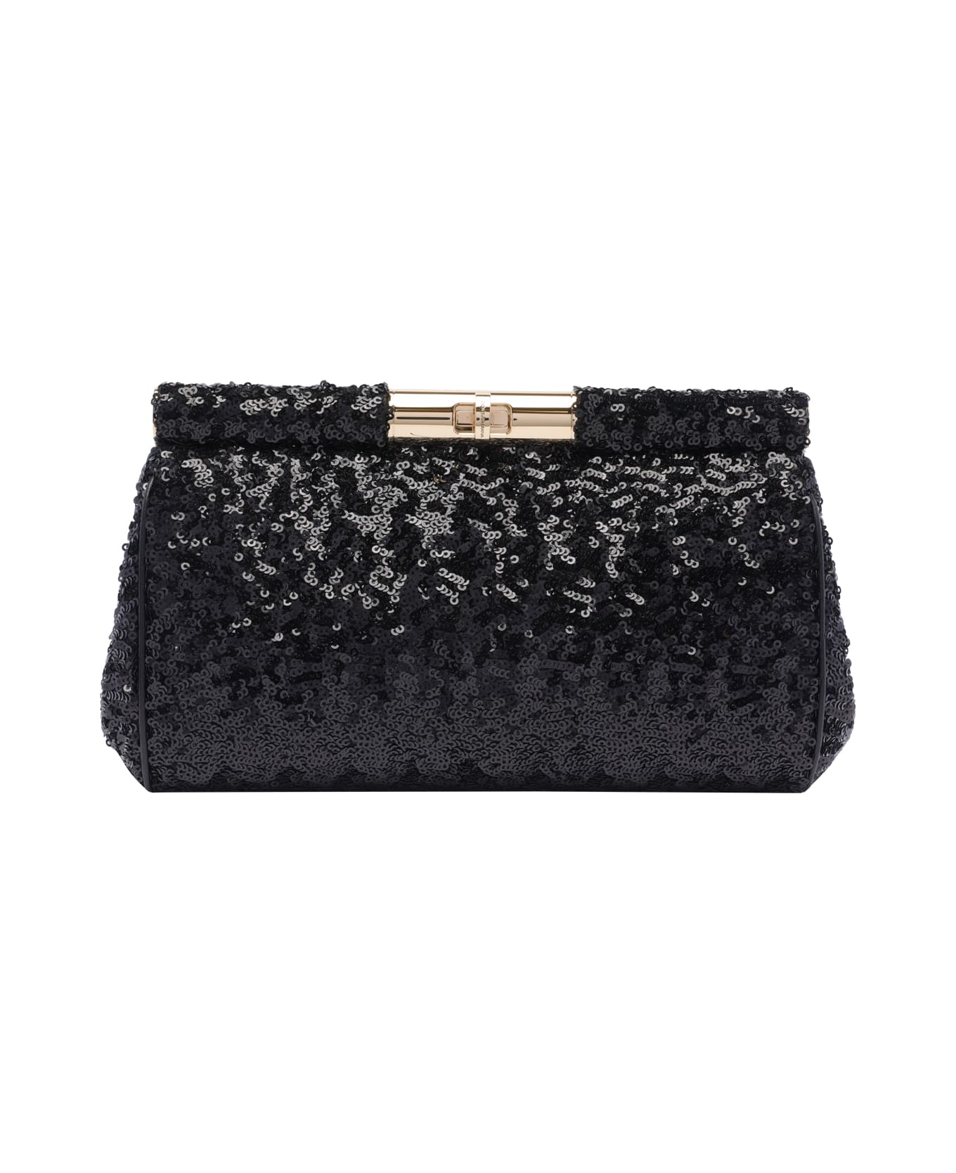 Dolce & Gabbana Medium Marlene Turn-lock Shoulder Bag - Black