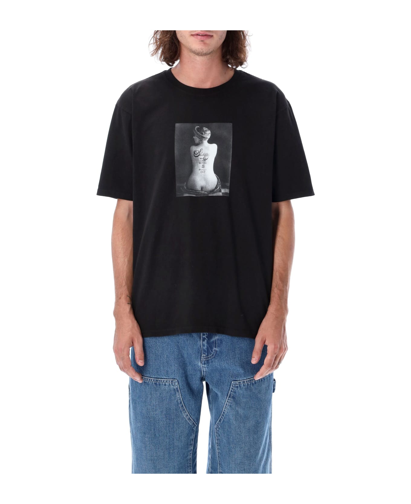 Stussy Le Violin Pigment Dyed T-shirt | italist 