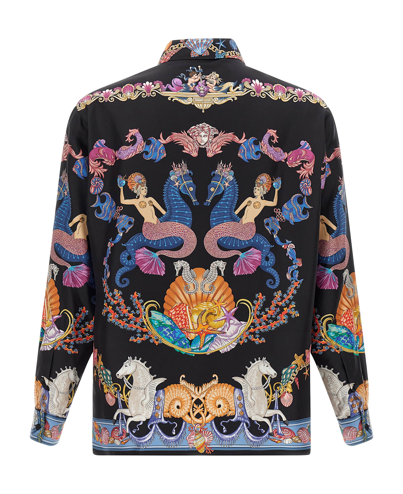 Versace 
coral Theatre
 Shirt - Multicolor
