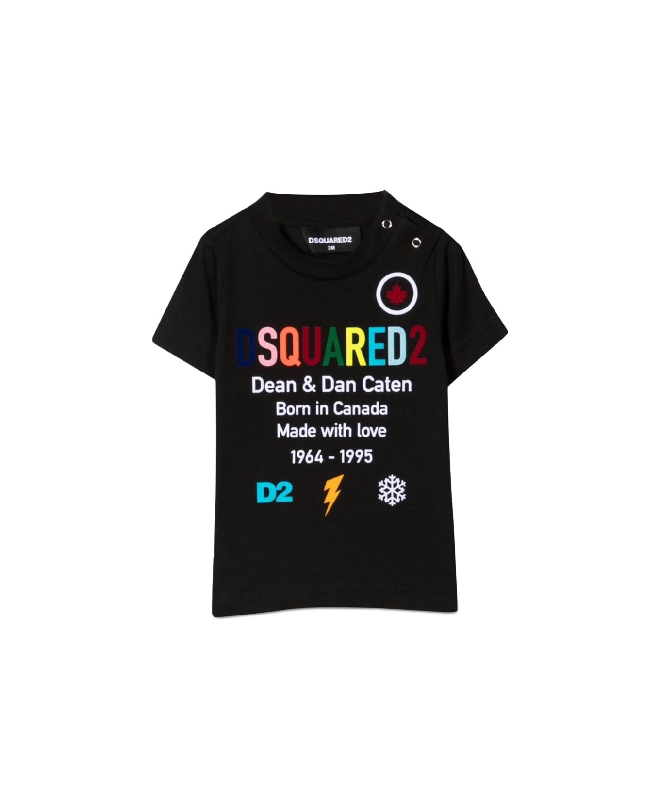 Dsquared2 Maglietta - BLACK
