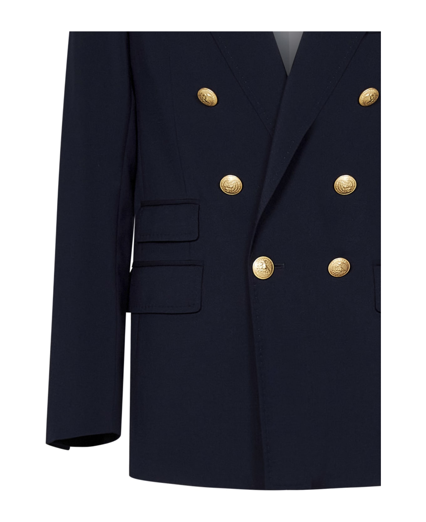 Dsquared2 Palm Beach Double Breasted Blazer - Navy Blue ブレザー