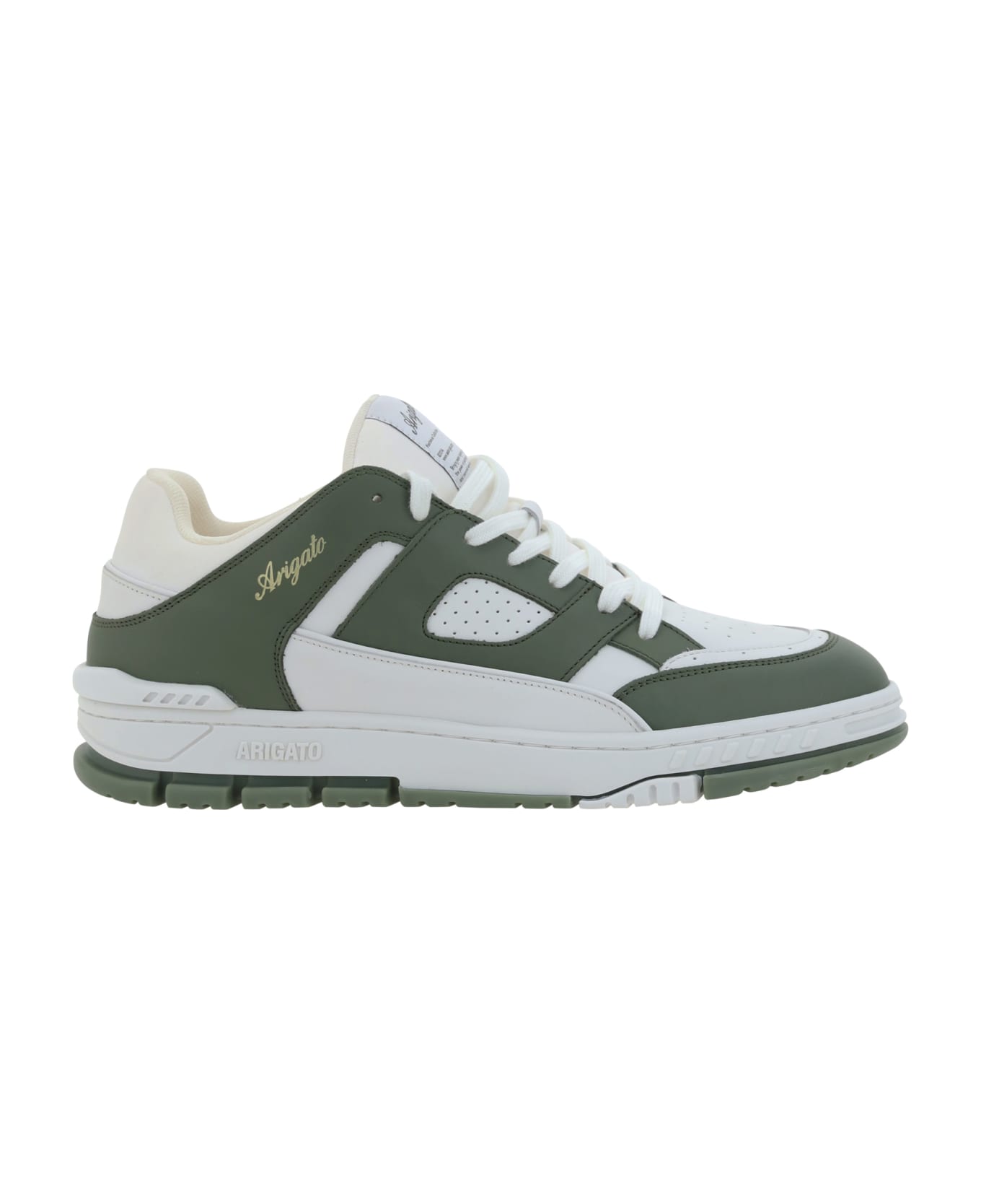 Axel Arigato Area Lo Sneaker Sneakers - White/dk Green