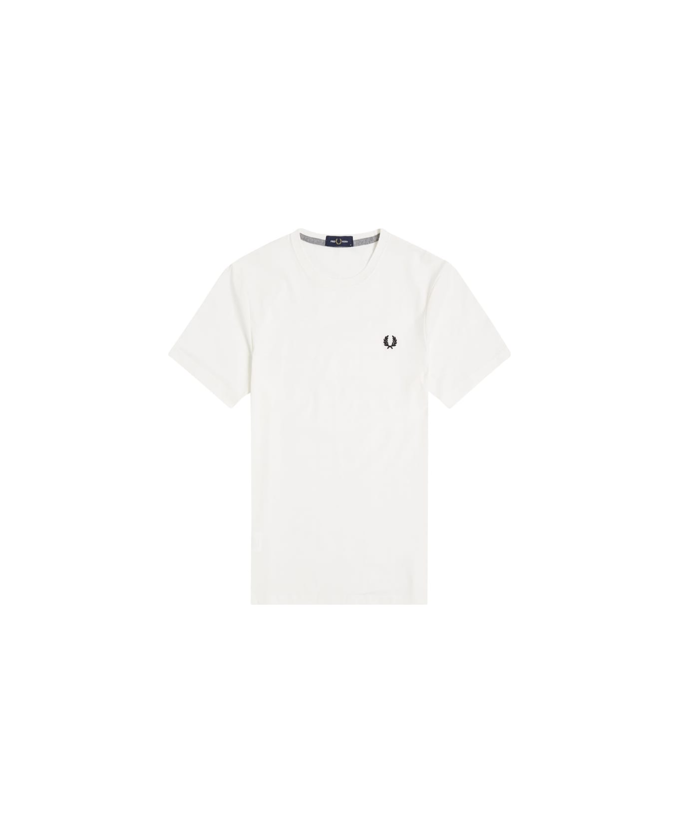 Fred Perry T-shirt With Logo - WHITE