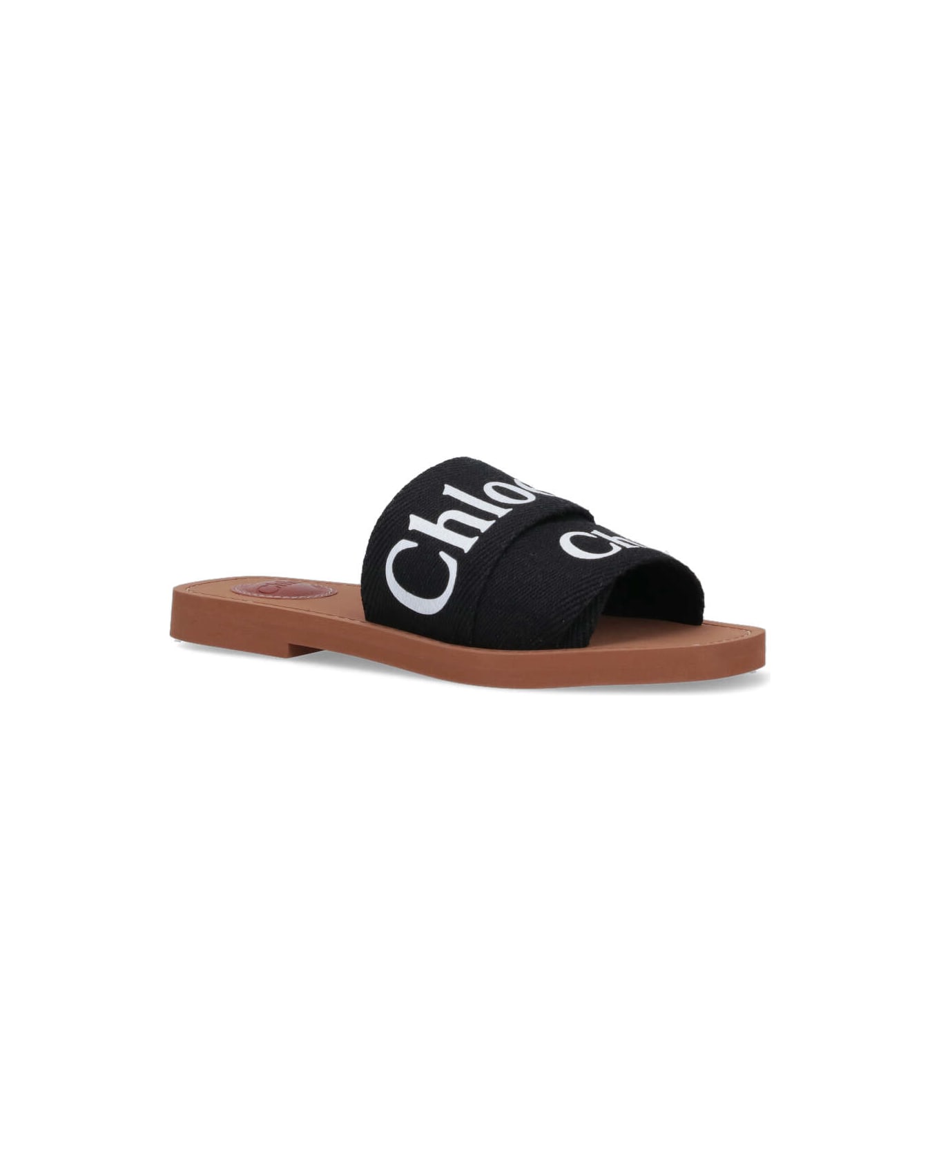 Chloé 'woody' Sandals' - Black  