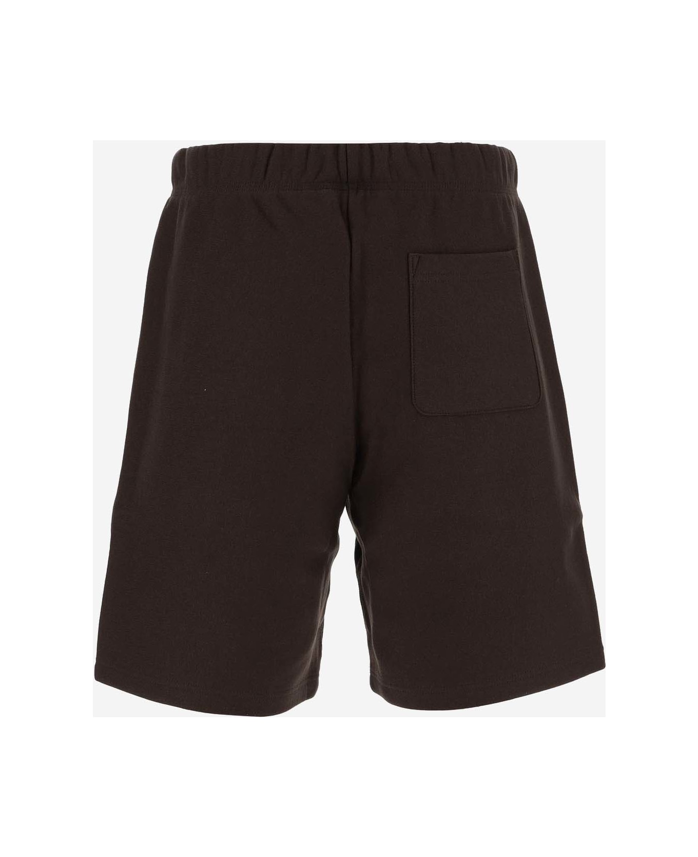 Carhartt Cotton Blend Logo Shorts - Brown