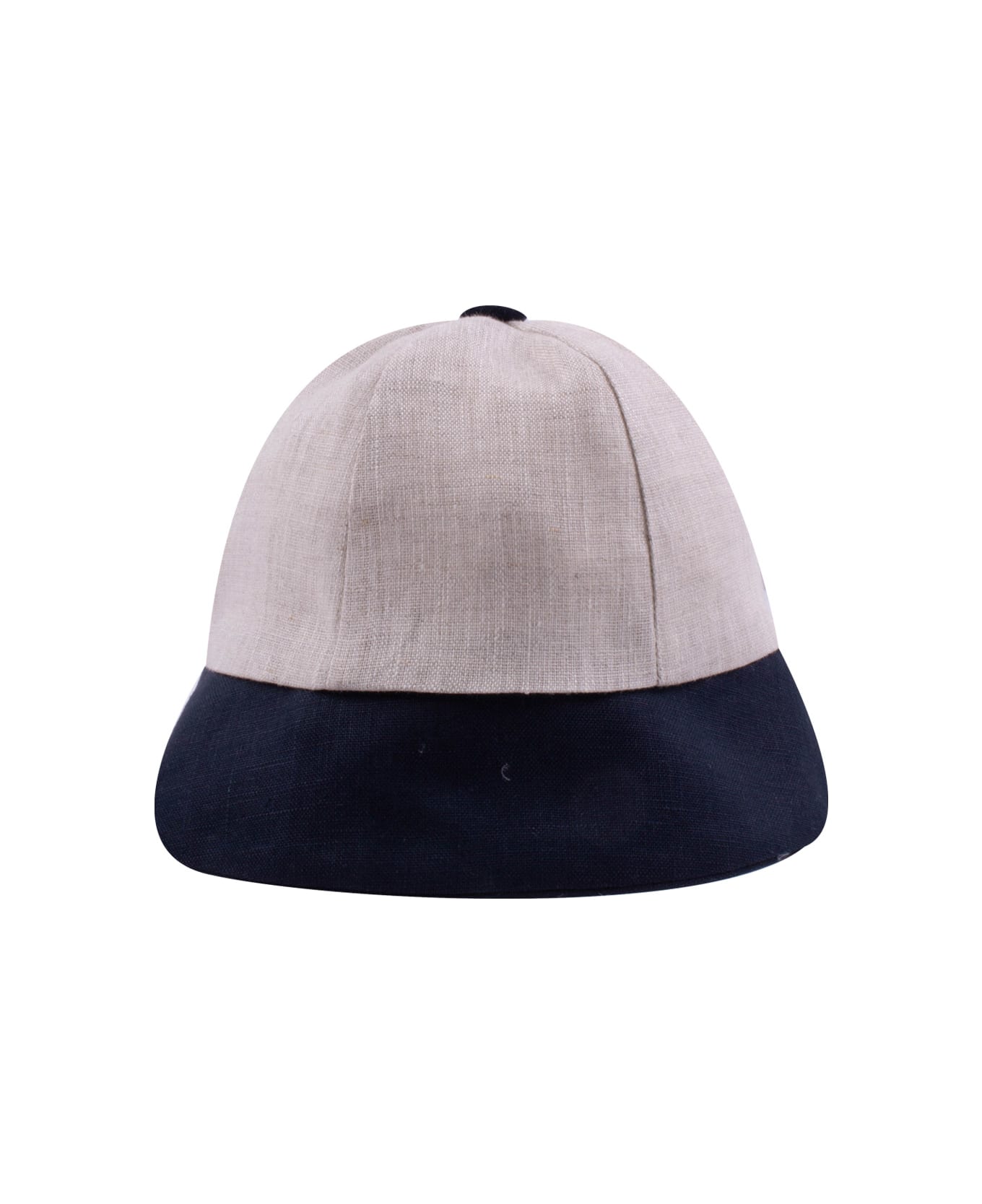 La stupenderia Linen Hat - Multicolor