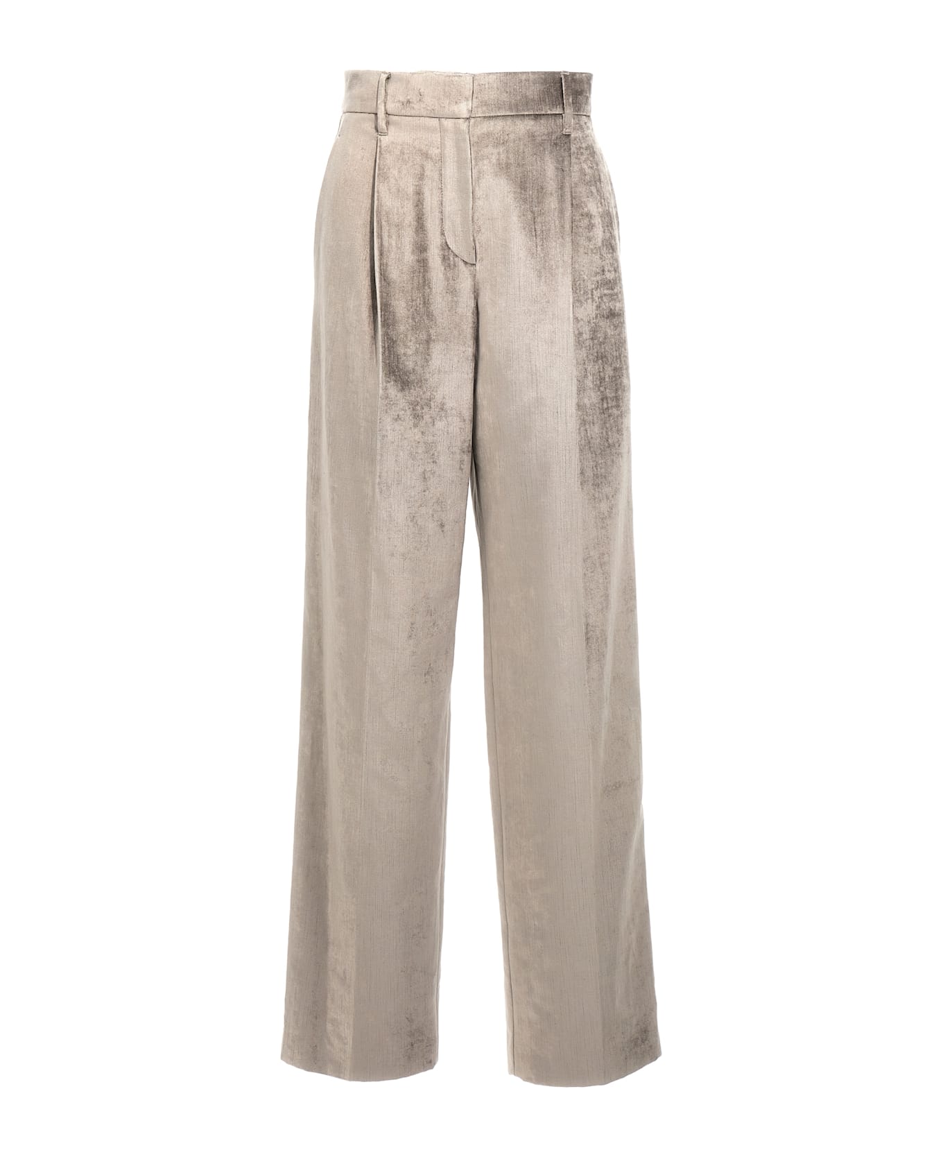 Brunello Cucinelli Chenille Pants - Gray