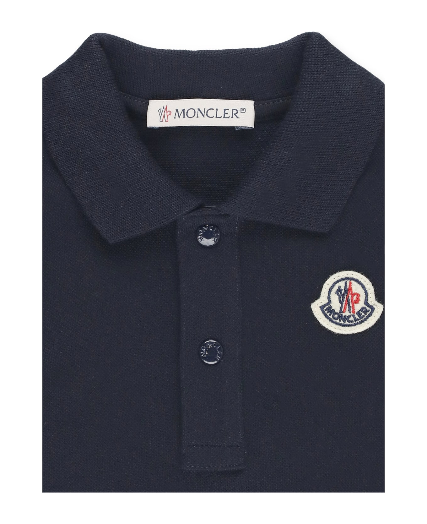 Moncler Logoed Shirt - Blue