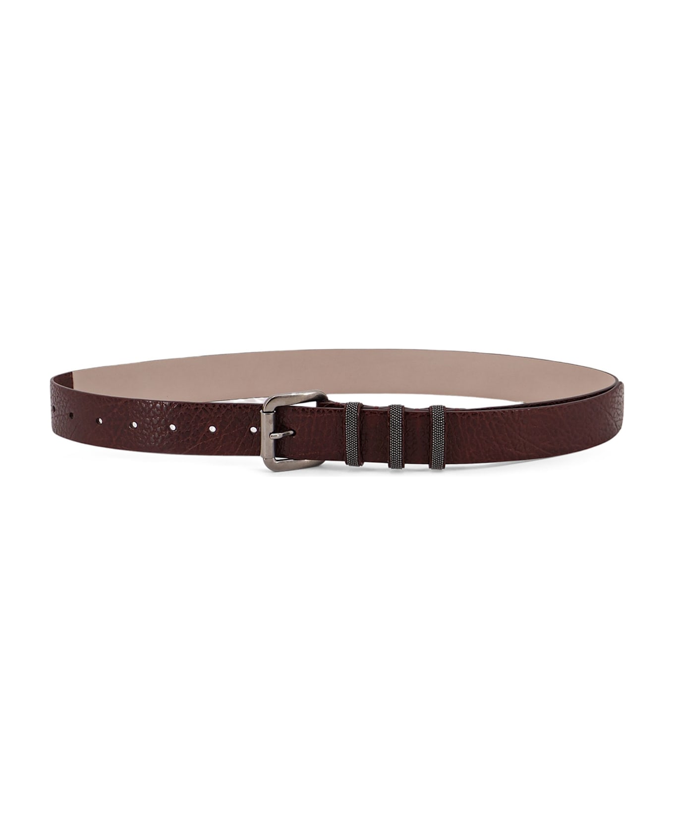 Brunello Cucinelli Leather Belt - Purple