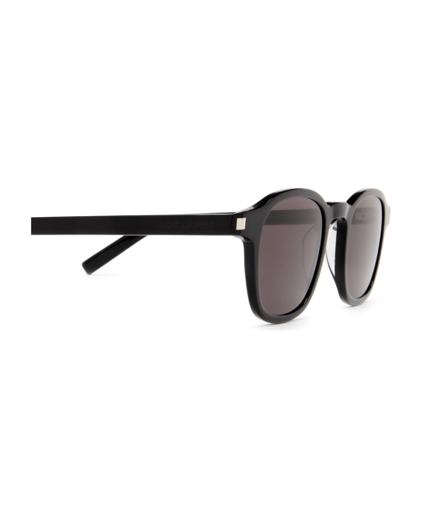 Saint Laurent Eyewear Sl 549 Slim Black Sunglasses - Black