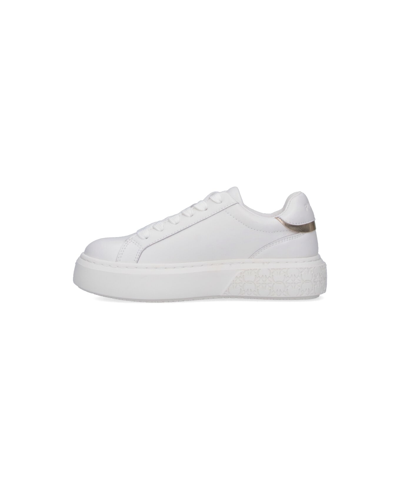 Pinko Logo Sneakers - White