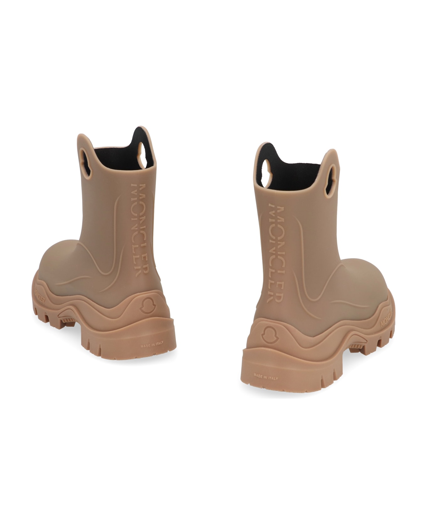 Moncler Misty Rubber Boots - brown
