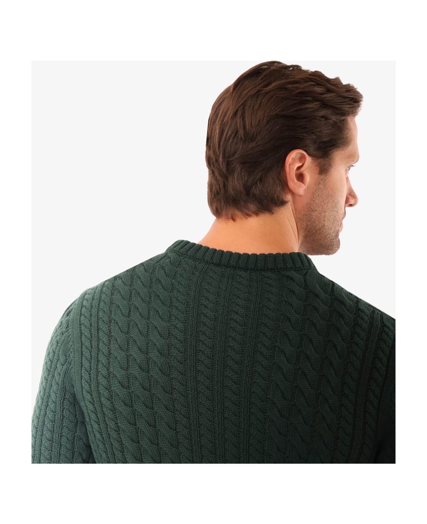 Larusmiani Sweater 'brody' Sweater - DarkGreen