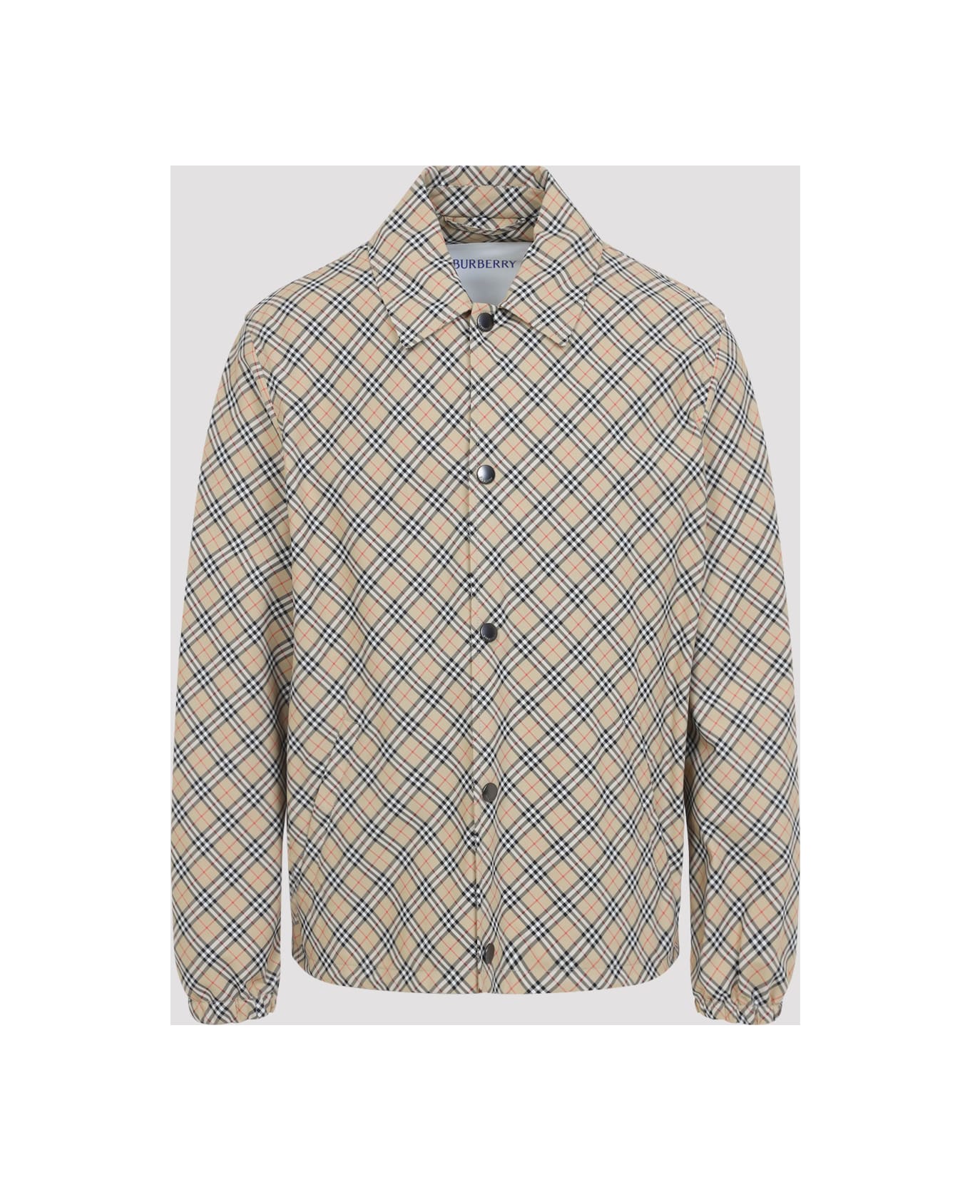 Burberry Slindon Check Jacket - Sand Ip Check