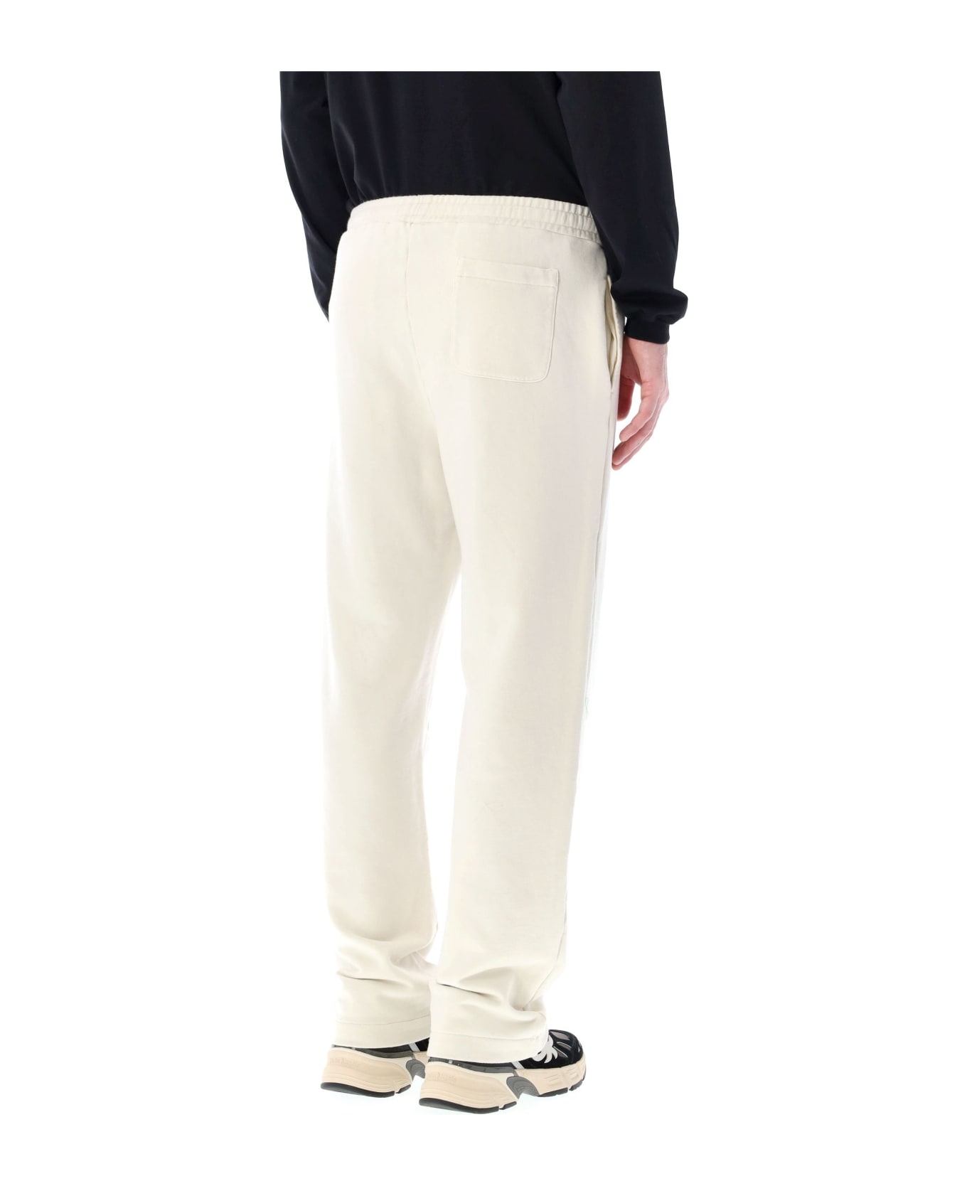 Palm Angels Classic Logo Sweatpants - WHITE ボトムス