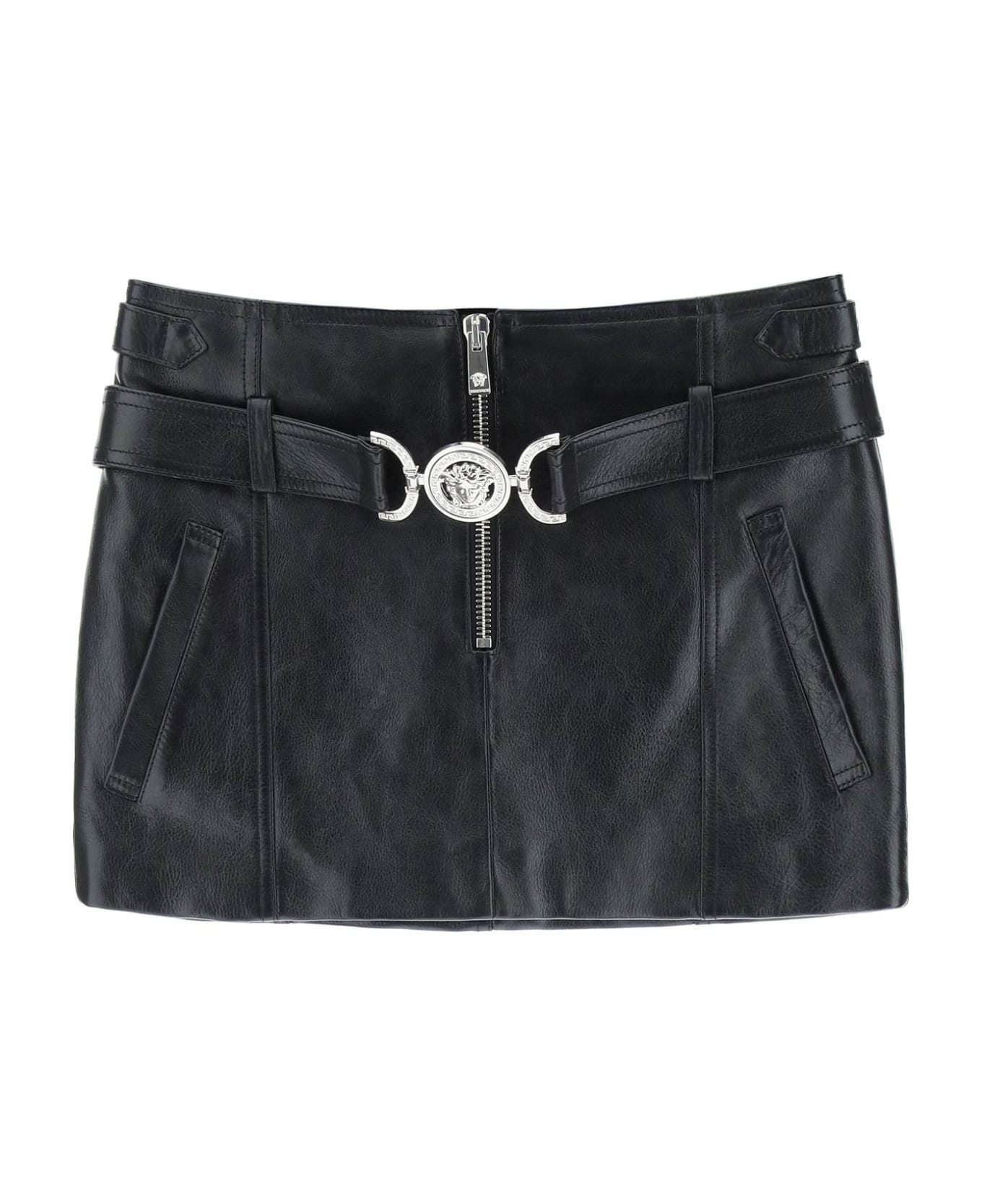 Versace 'medusa '95' Mini-skirt - Black
