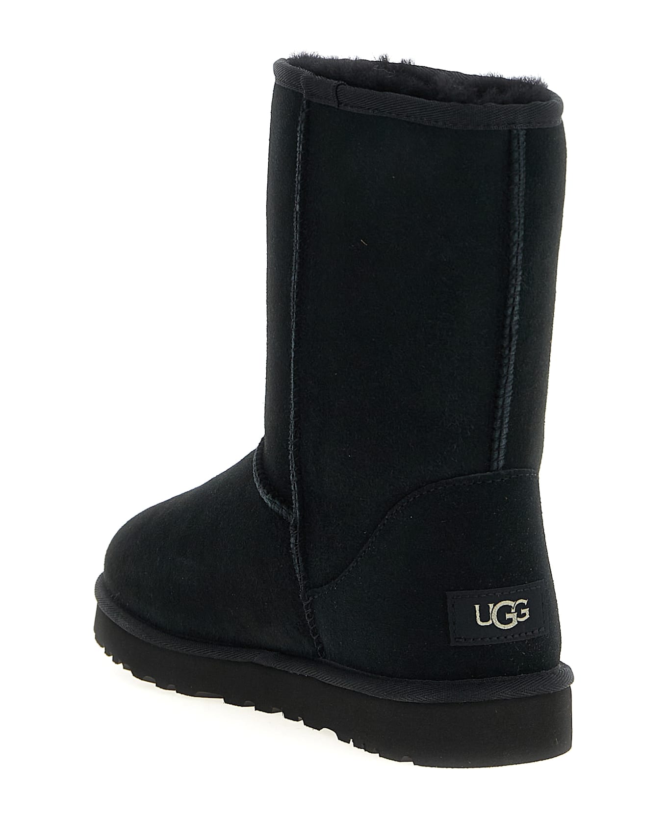 UGG 
classic Short
 Ankle Boots - Black  