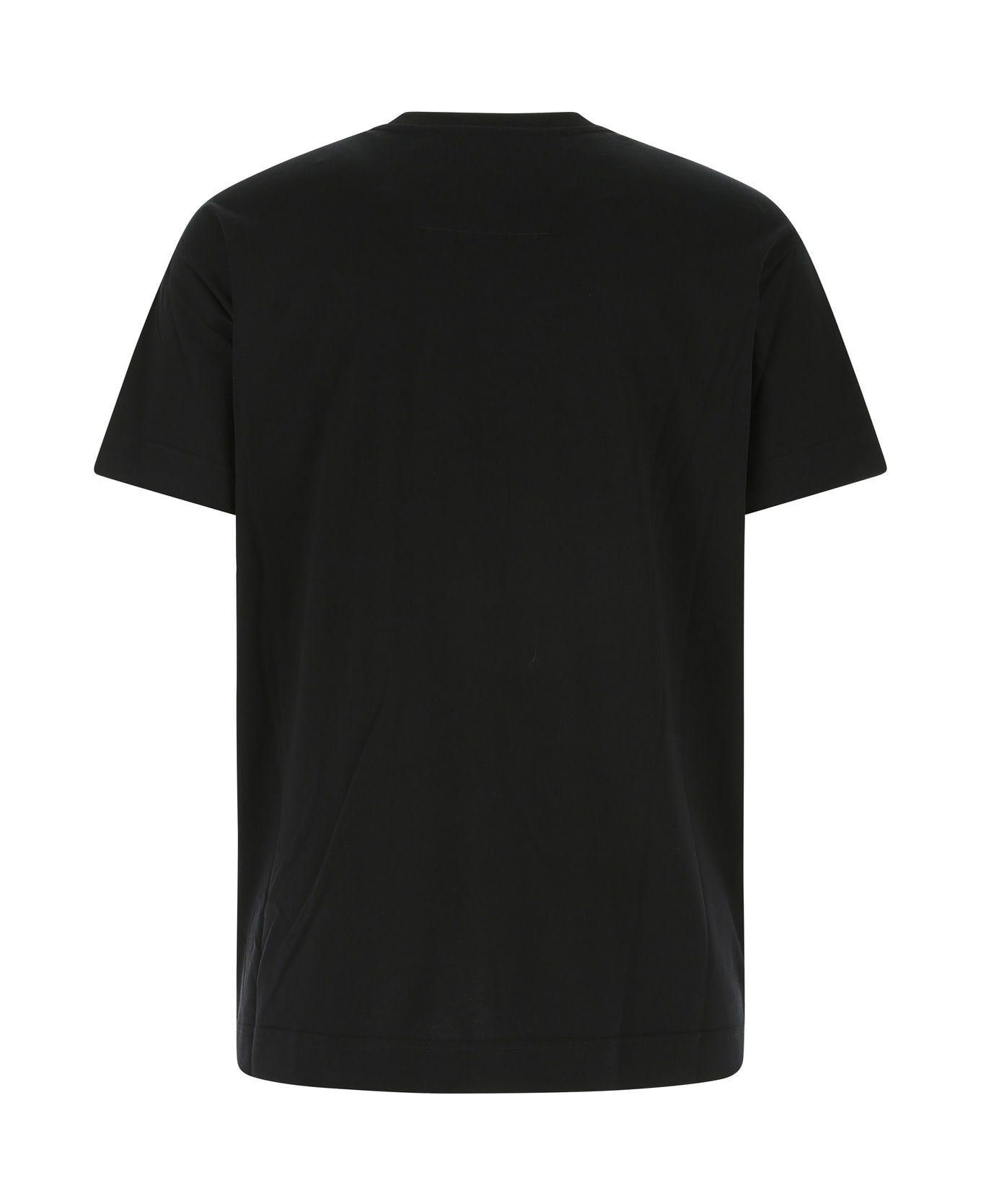 Givenchy Black Cotton Oversize T-shirt - BLACK