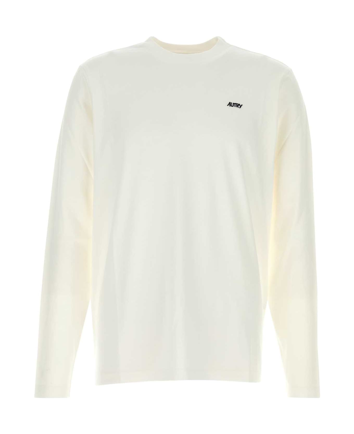Autry White Cotton T-shirt - A6JW