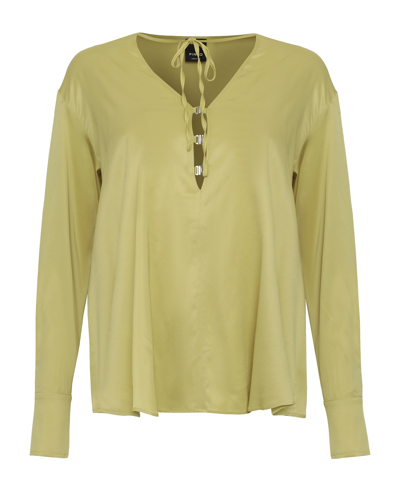 Pinko Viscose Blouse - green