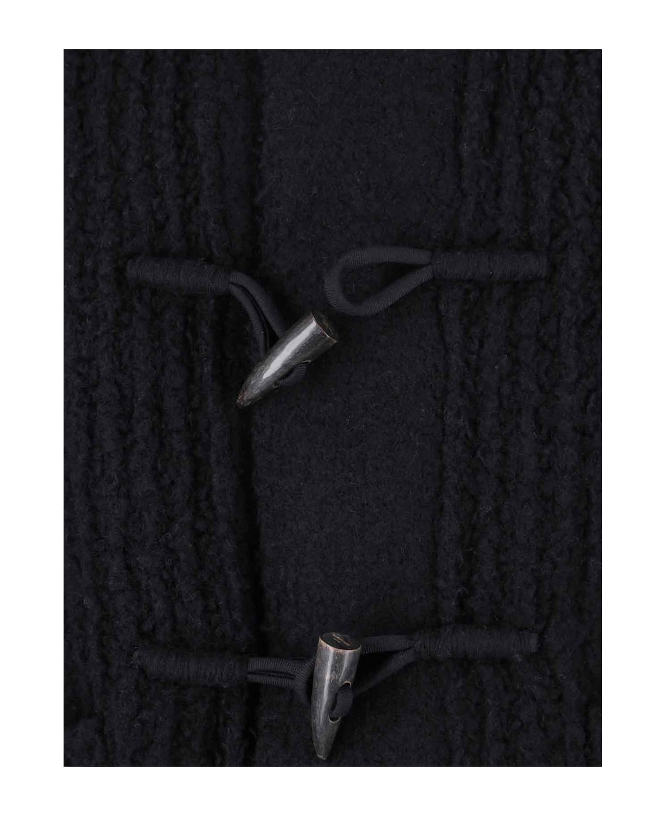 Thom Browne 
4-bar
 Hooded Jacket - Black