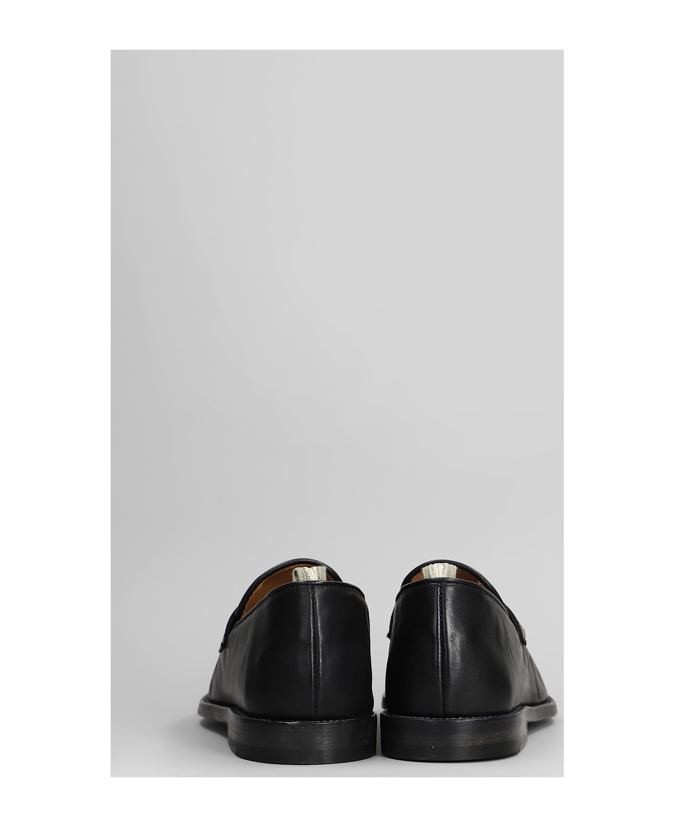 Officine Creative Opera 001 Loafers In Black Leather - black