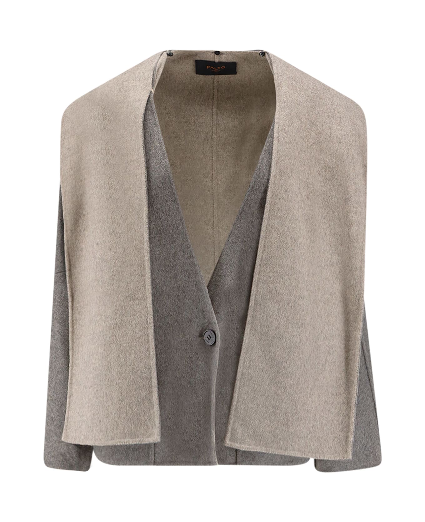 Paltò Filo Db Wool Coat - Black