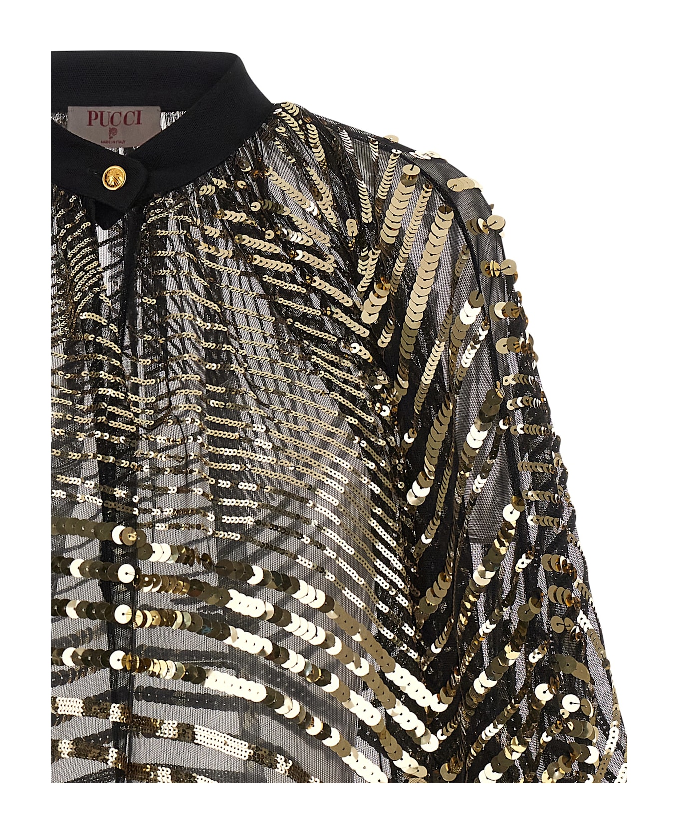 Pucci 'iride' Blouse - NERO