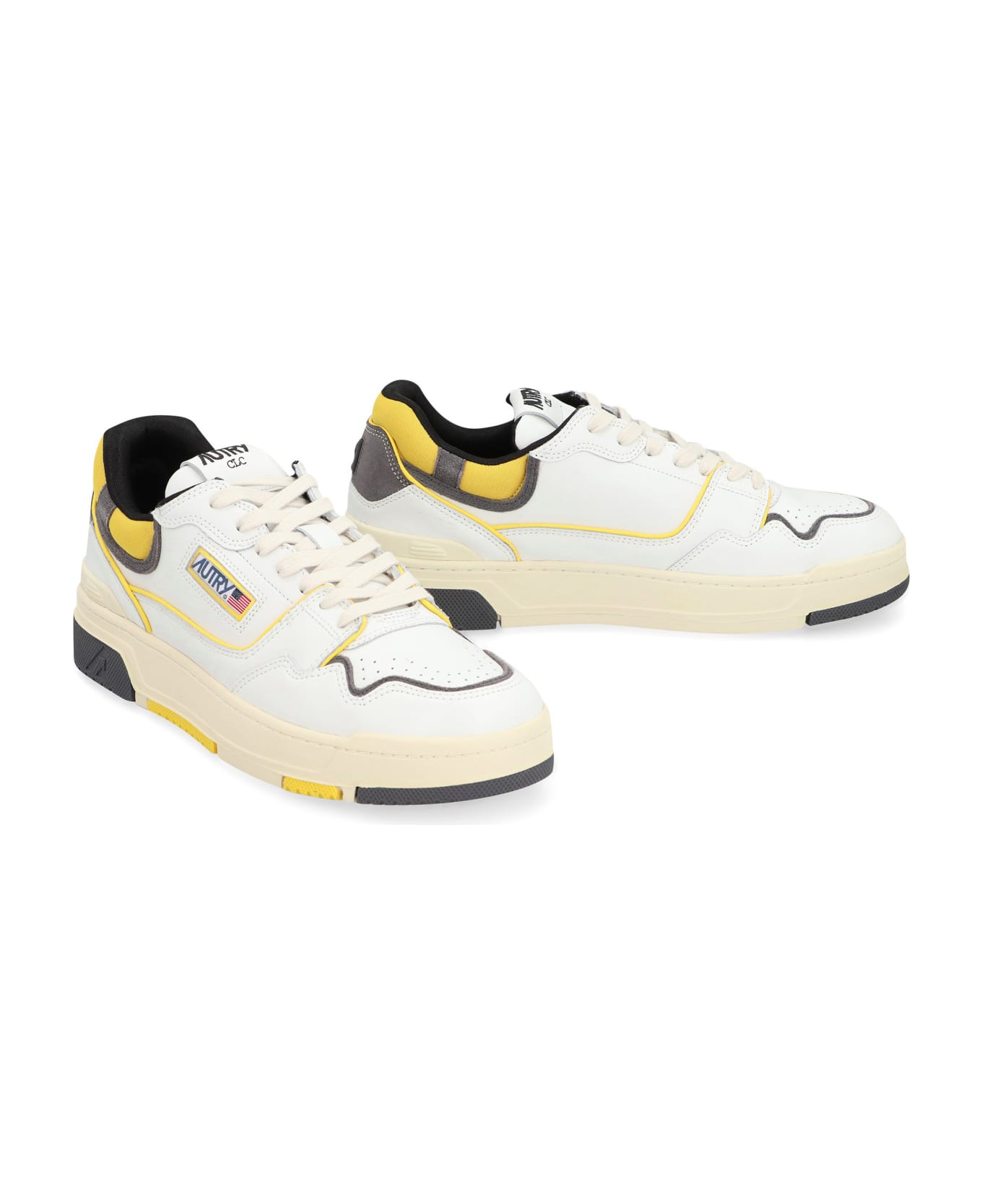 Autry Clc Leather Sneakers - White