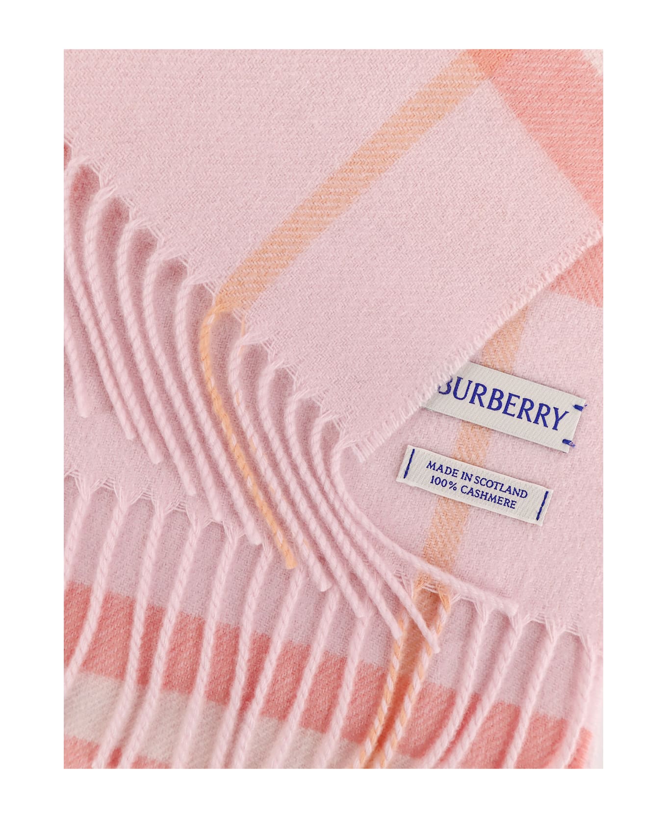 Burberry Cashmere Scarf - Sugarpink