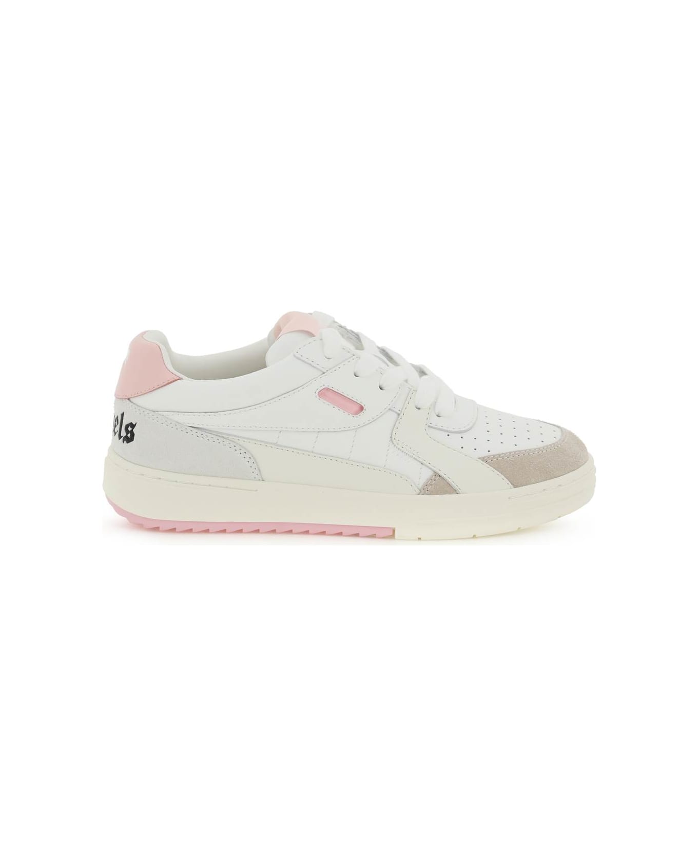 Palm Angels Palm University Sneakers - WHITE PINK (White)