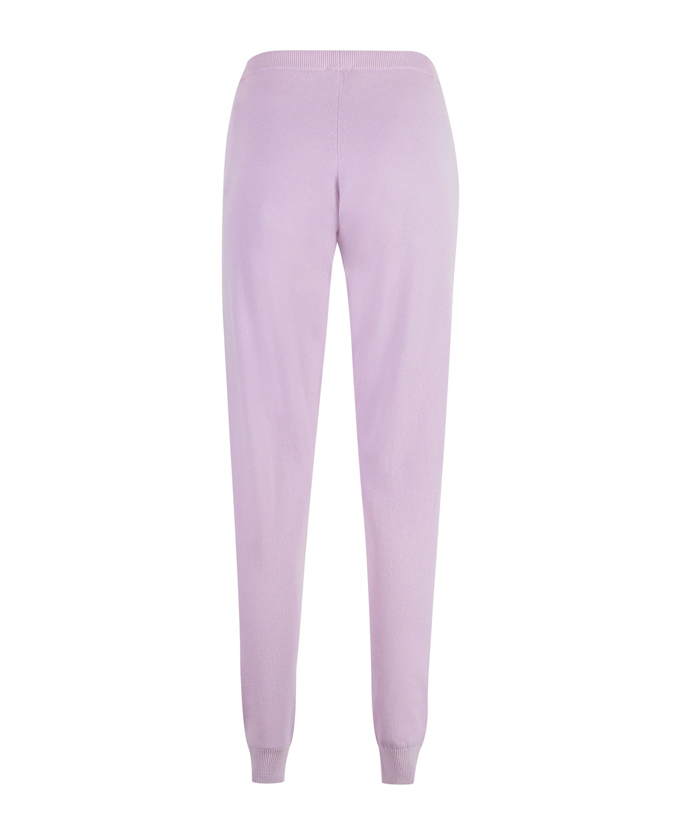 Malo Knitted Cashmere Track-pants - Lilac