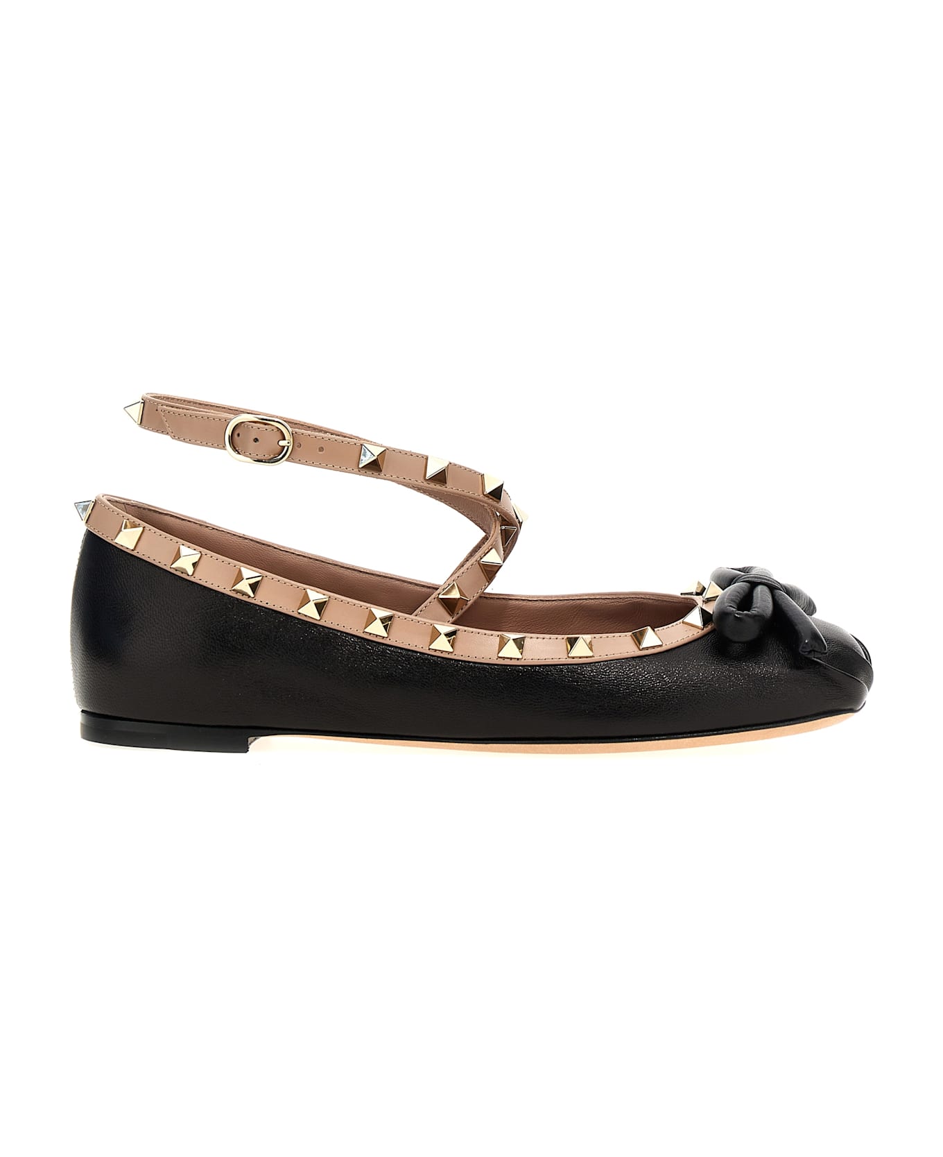 Valentino Garavani 'rockstud' Ballet Flats - Multicolor