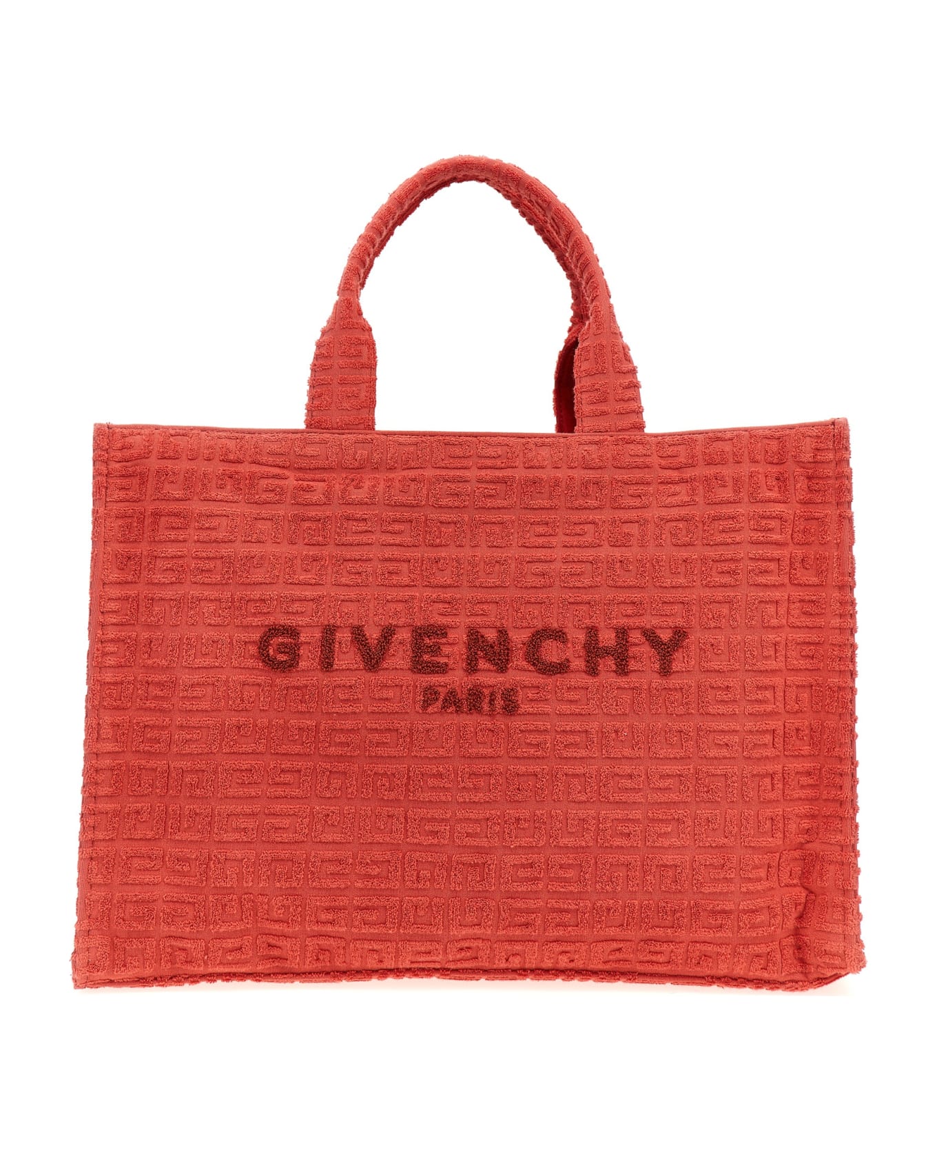 Givenchy Plage Medium Capsule 'g-tote' Shopping Bag - Red